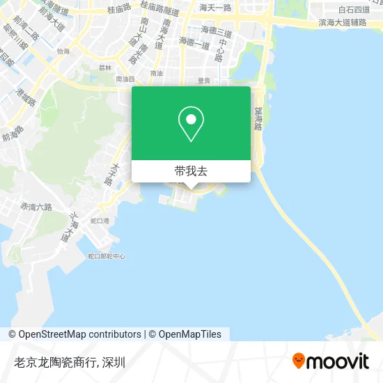 老京龙陶瓷商行地图