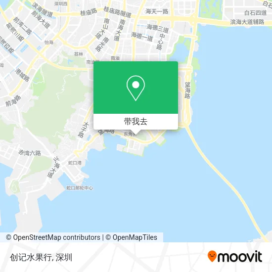 创记水果行地图