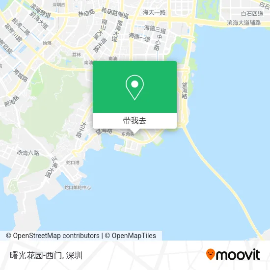 曙光花园-西门地图