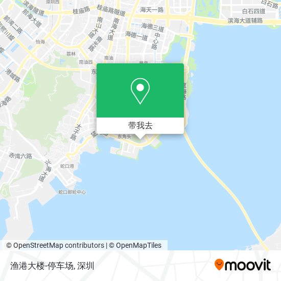 渔港大楼-停车场地图