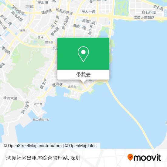 湾厦社区出租屋综合管理站地图