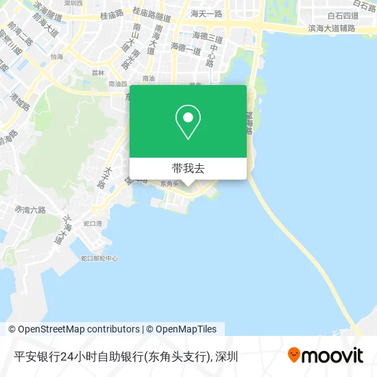 平安银行24小时自助银行(东角头支行)地图