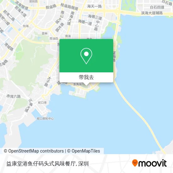 益康堂港鱼仔码头式风味餐厅地图