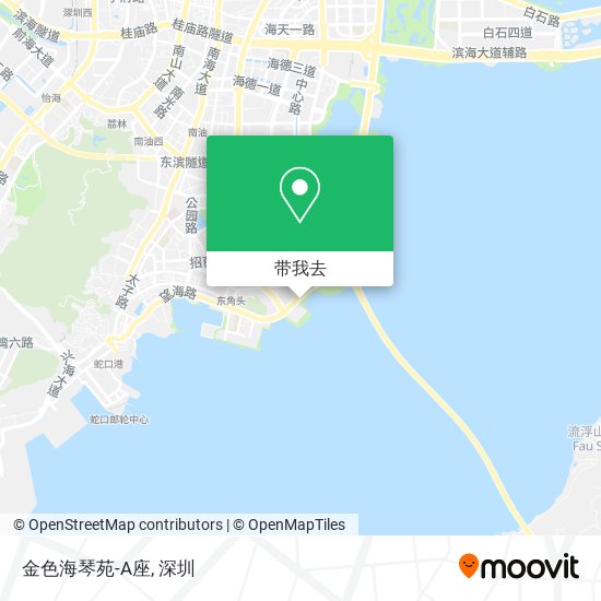 金色海琴苑-A座地图