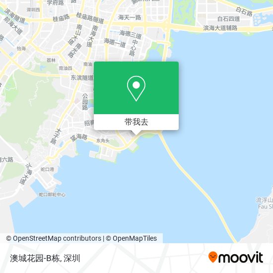 澳城花园-B栋地图