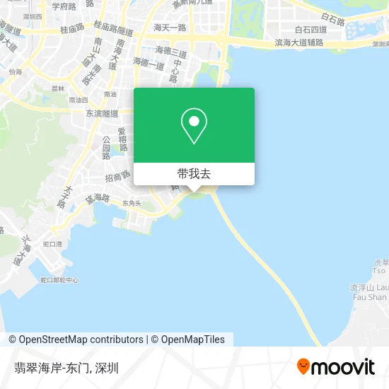 翡翠海岸-东门地图