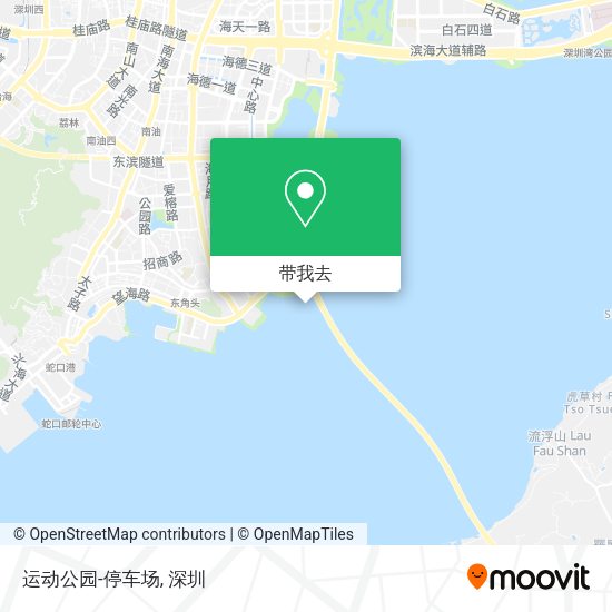 运动公园-停车场地图