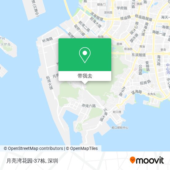 月亮湾花园-37栋地图