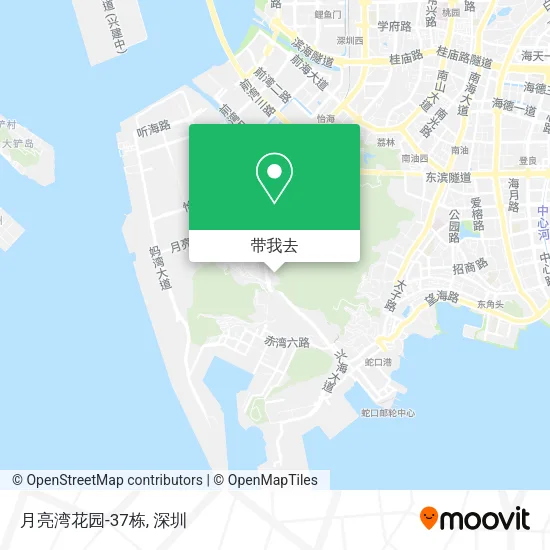 月亮湾花园-37栋地图