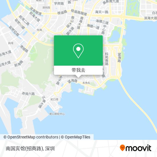 南国宾馆(招商路)地图