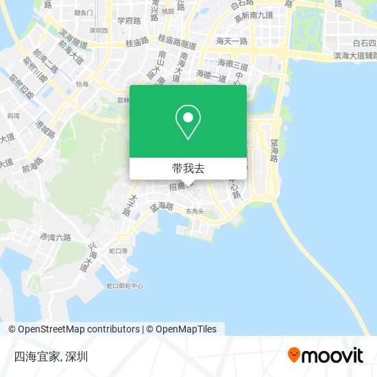 四海宜家地图
