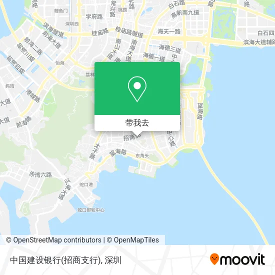 中国建设银行(招商支行)地图