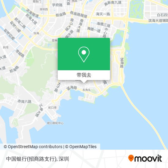 中国银行(招商路支行)地图