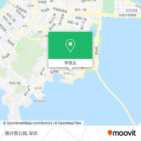 围仔西公园地图