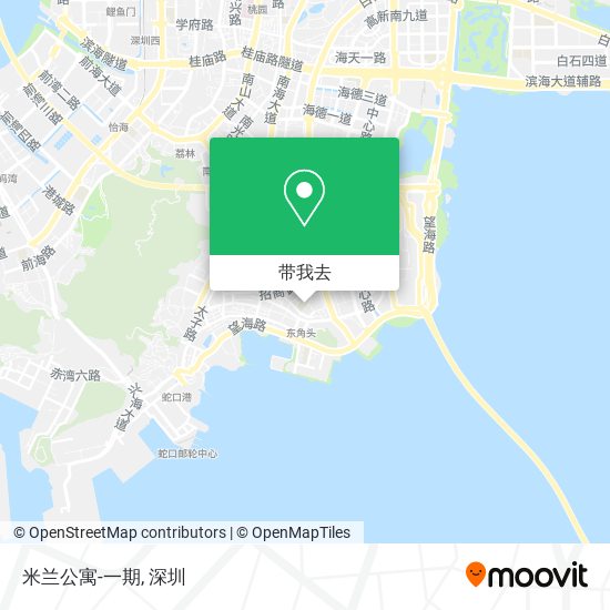 米兰公寓-一期地图