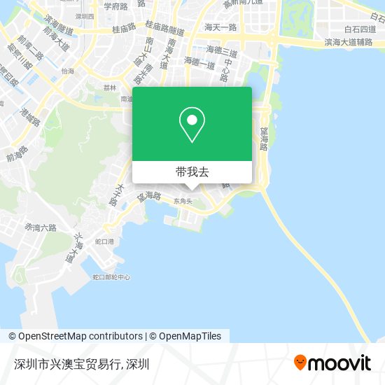 深圳市兴澳宝贸易行地图