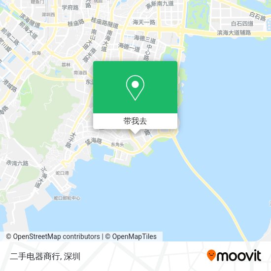 二手电器商行地图
