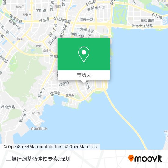 三旭行烟茶酒连锁专卖地图