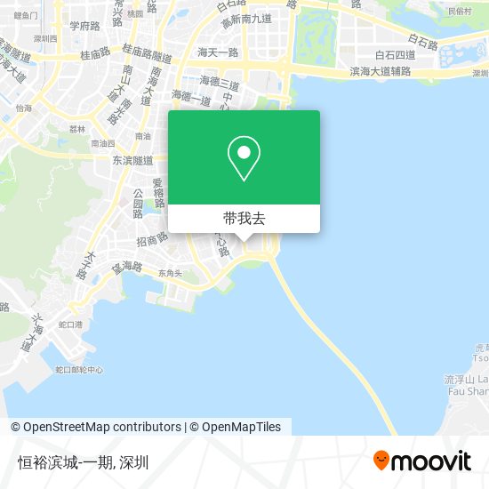 恒裕滨城-一期地图