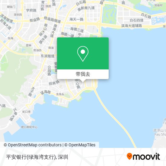 平安银行(绿海湾支行)地图