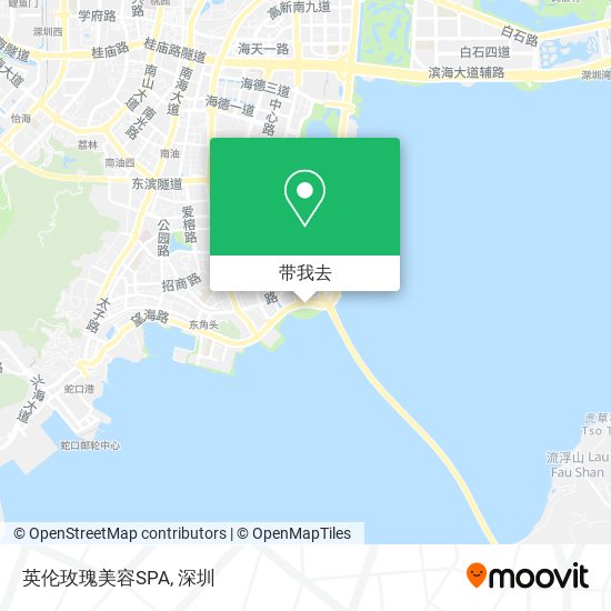 英伦玫瑰美容SPA地图