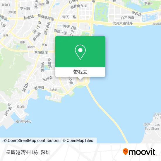 皇庭港湾-H1栋地图