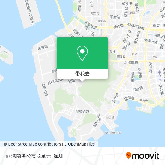 丽湾商务公寓-2单元地图