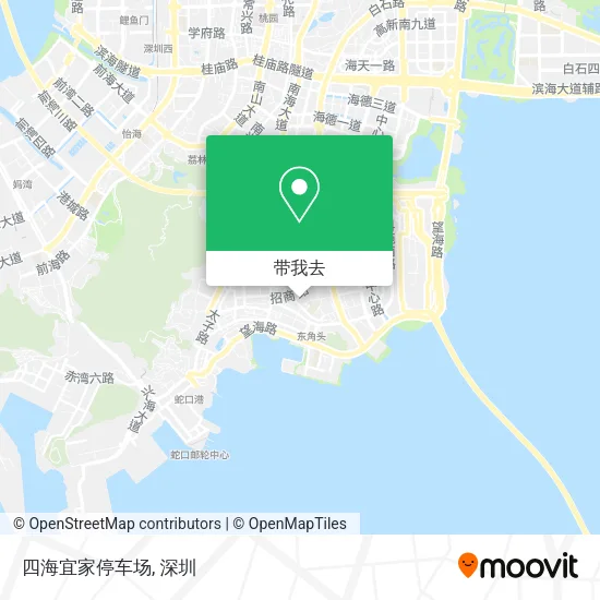 四海宜家停车场地图