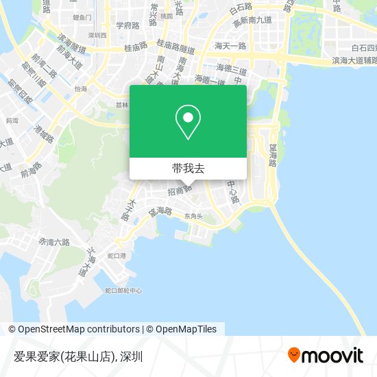 爱果爱家(花果山店)地图