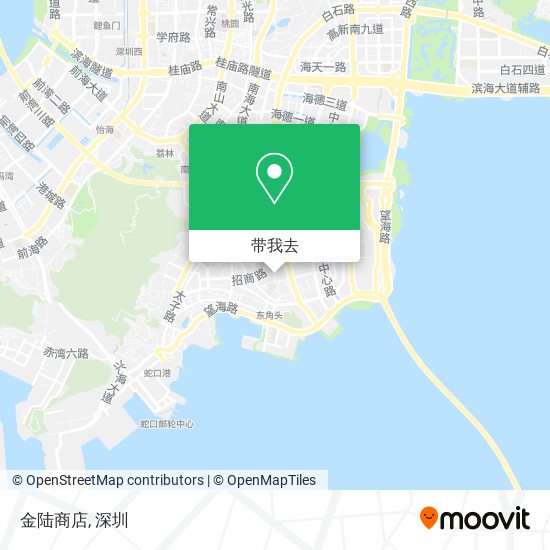 金陆商店地图