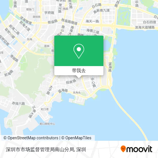 深圳市市场监督管理局南山分局地图