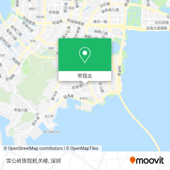 雷公岭医院机关楼地图