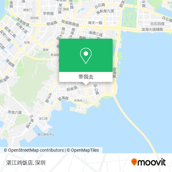 湛江鸡饭店地图