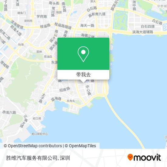 胜维汽车服务有限公司地图