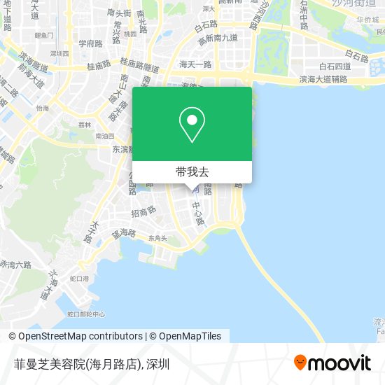 菲曼芝美容院(海月路店)地图