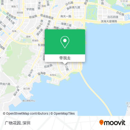 广物花园地图