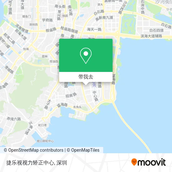 捷乐视视力矫正中心地图
