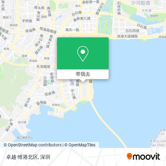 卓越·维港北区地图