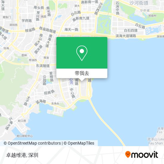 卓越维港地图