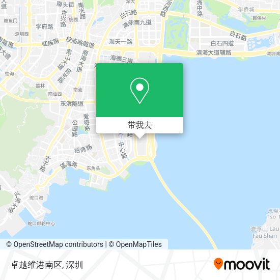 卓越维港南区地图