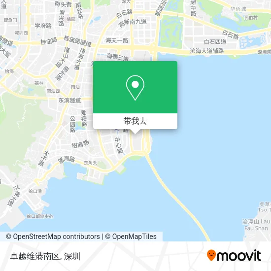 卓越维港南区地图
