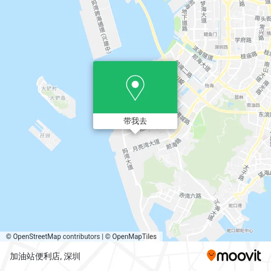 加油站便利店地图