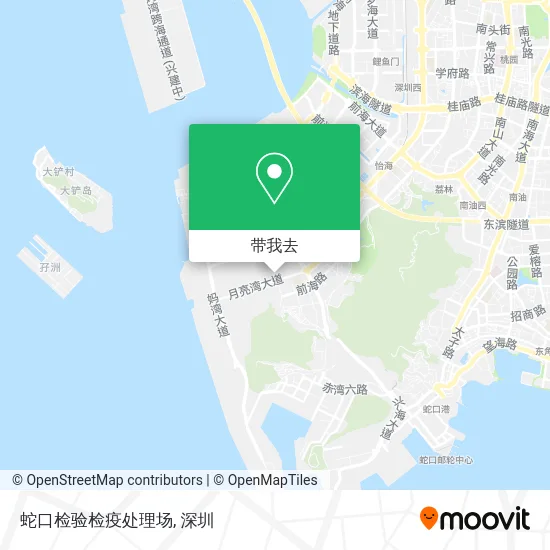 蛇口检验检疫处理场地图