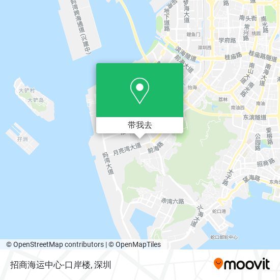 招商海运中心-口岸楼地图