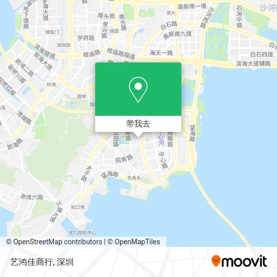 艺鸿佳商行地图