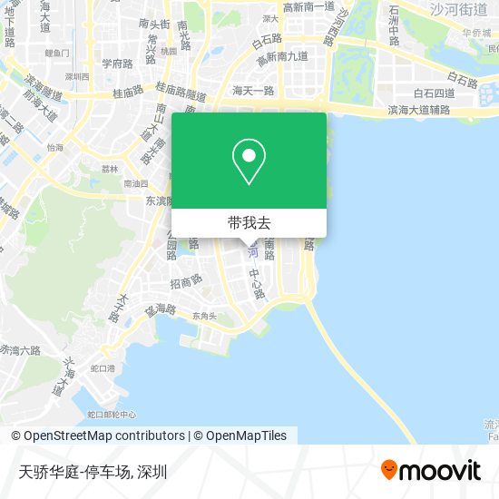 天骄华庭-停车场地图