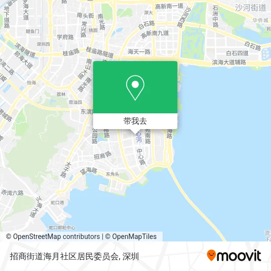 招商街道海月社区居民委员会地图