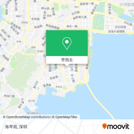 海琴苑地图