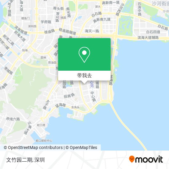 文竹园二期地图