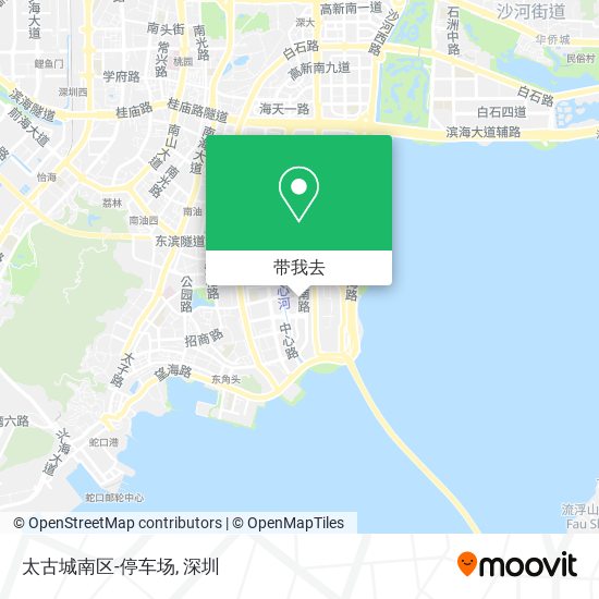 太古城南区-停车场地图